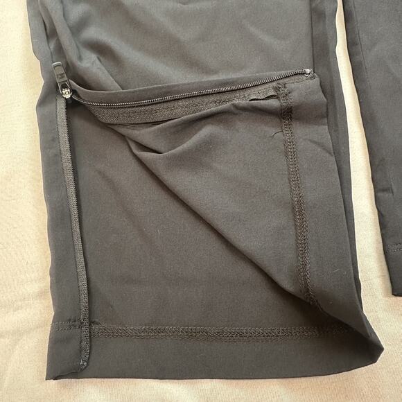 Starter Pants Mens XL Black Athletic Track Lightweight Zip Hem Pockets Logo - Picture 11 of 16